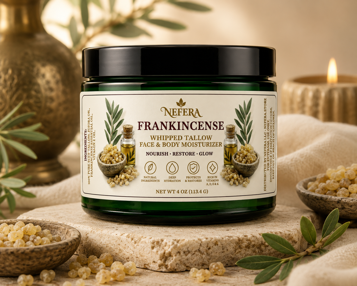 NEFERA Frankincense Whipped Tallow Moisturizer (4 oz)